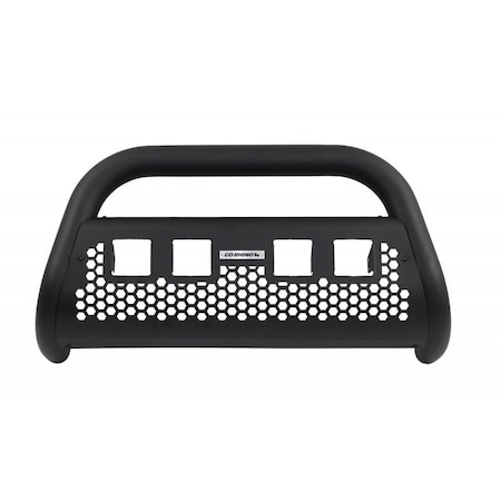 Go Rhino 3IN-BOTTOM MOUNT-TEXTURED RHINO CHARGER 2-RC2 LIGHT READY TEXTURED BLA 55346T